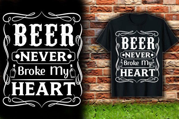 Beer Never Broke My Heart Embroidery Review