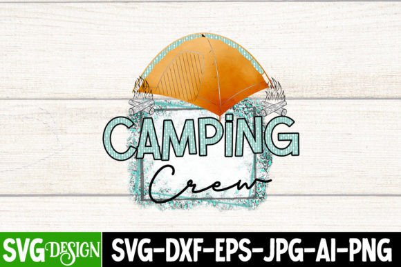 Camping Crew Sublimation Design Review