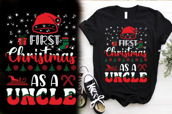 First Christmas As Uncle Embroidery Design Review
