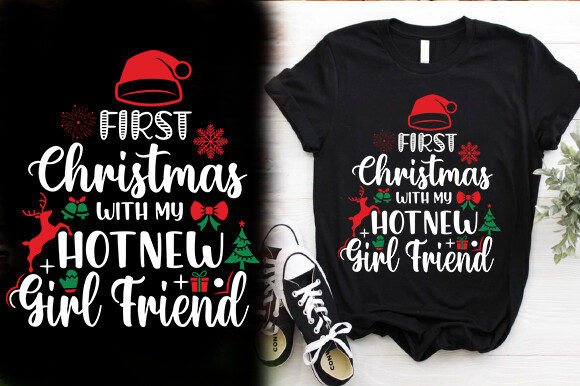 First Christmas With Hot Girlfriend Embroidery Review