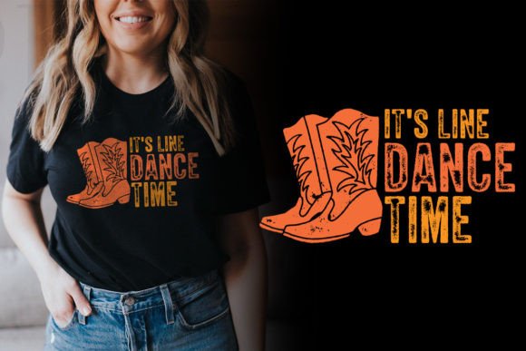 It s Line Dancing Time T-shirts