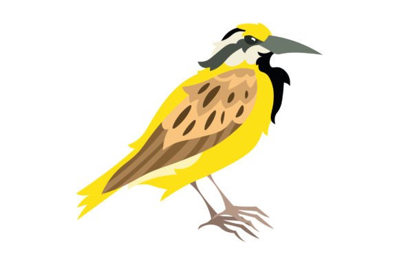 Montana State Bird - Western Meadowlark Embroidery Design Review