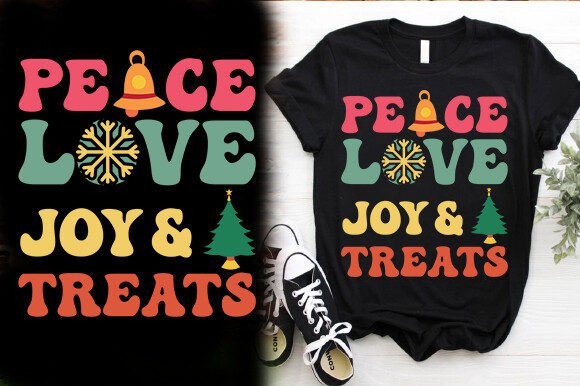 Peace Love Joy Treats Tshirt Design Review