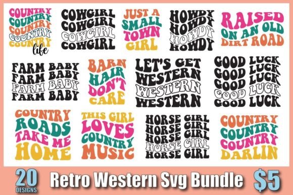Retro Western SVG Bundle Vol. 1 Review for Real Projects