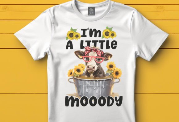 Reviewing I m a Little MOOODY Png, Baby Cow Png