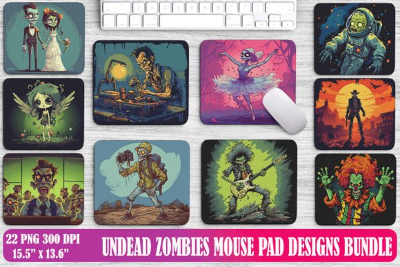 Reviewing the Spooky Zombie Mouse Pad Design