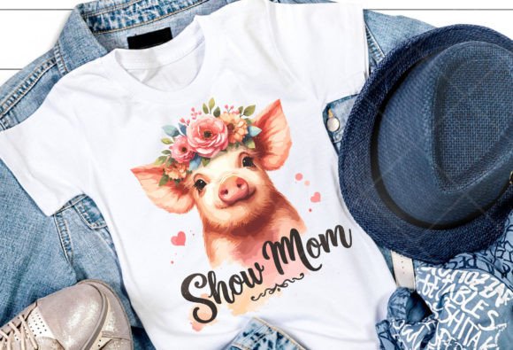 Show Mom Pig Png Review for Embroidery