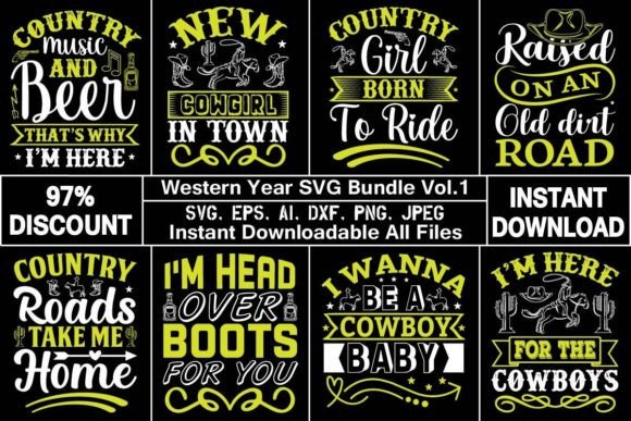 Western Year SVG Bundle Vol.1 Review for Real Projects